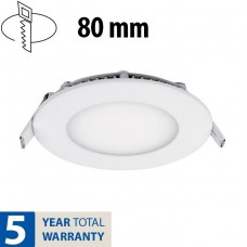 Φωτιστικό LED Στρογγυλό Χωνευτό 6W 230V 510lm 3000K Θερμό Φως 99LED960WW 